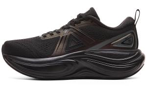 PEAK Кроссовки женские с низким верхом, амортизирующие, отскок, противоскользящие, полностью черные