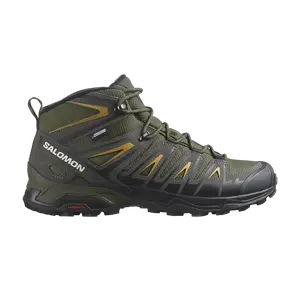 Кроссовки X Ultra Pioneer Mid CSWP Salomon, зеленый