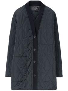 Куртка-рубашка из тафты Fabiana Filippi, черный