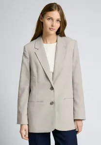 Короткое пальто стандартного кроя с паспельным узором Tom Tailor Denim, Cloud Grey