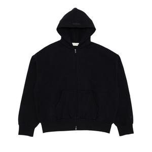 Худи Fear of God Essentials Classic Full Zip-Up Hoodie, Jet Black