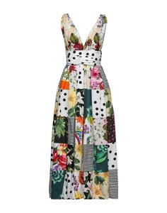 Платье миди Dolce&Gabbana, белый