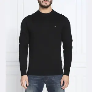 Свитер обычного кроя с добавлением кашемира Tommy Hilfiger, черный