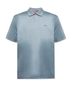 Поло с логотипом t-rejust-r3 Diesel, синий
