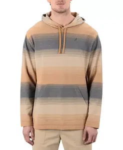 Мужская худи-пончо с капюшоном Hurley, коричневый