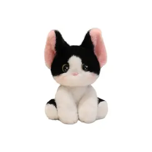 Плюшевая кукла милый сиамский кот компаньон для стола высота 24см Bitter purchase