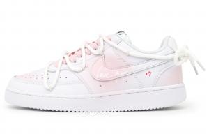 Nike Кроссовки для скейтбординга Court Vision 1 Low Top женские розовые белые