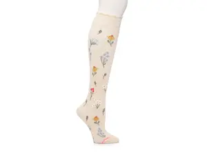 Носки Wildflower Everyday Women’s Compression Knee Socks Dr. Motion, бежевый
