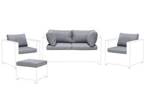 Наволочка Beliani MILANO, серый - текстиль - 51 x 10 x 51 см