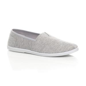 Пляжные туфли на плоском каблуке Эспадрильи AJVANI, серый