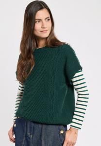 Футболка Armor lux Print T-shirt, Dark Sea/Evergreen