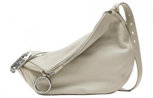 Burberry Рыцарь зернистая телячья кожа поверхность кросс-боди сумка плечевая сумка средняя женская дымка