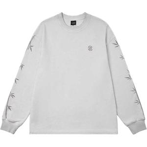 Стираный унисекс свитшот CLOT, серый