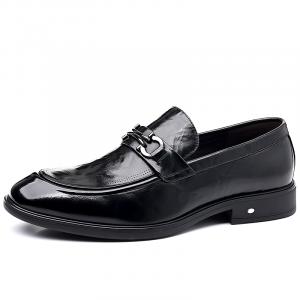 Черные туфли Dress Shoes Men's Black SHUPATE, однослойные