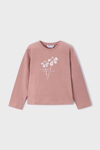 Хлопковая водолазка Mayoral, розовый