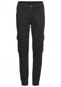 Зауженные брюки KangaROOS, черный