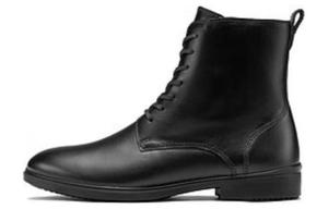 Ботинки женские черные Ecco