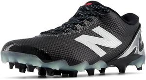 Кроссовки для лакросса New Balance Freezelx V5 Low для мужчин, Black/White/Silver Metallic