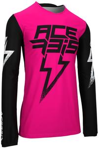 Джерси для мотокросса Acerbis x-flex blizzard, Black/Pink