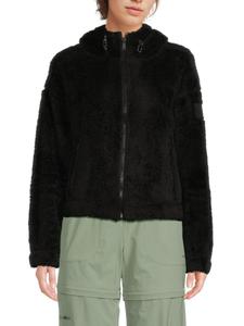 Куртка DKNY Zip Sherpa, черный