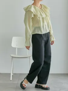 Закругленные брюки