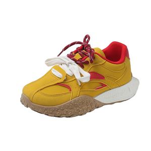 Boldi Kuki Женские низкие кеды желтые, цвет Yellow