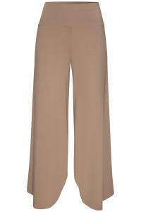 LASCANA Пижамные брюки с широкими штанинами в цвете Taupe