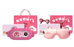 Пояс для согревания живота с приложением мини-программа устройство для горячего компресса для ухода за глазами массажная маска для глаз с воздушной подушкой Disney