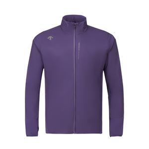 Беговая куртка мужская со стойкой DESCENTE, dv-deep violet