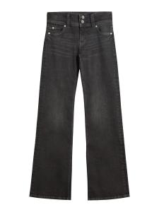 Джинсы Bootcut Bershka, Black denim