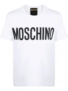 Футболка с логотипом Moschino, белый