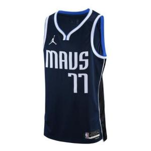 Майка Air Jordan x NBA MAVS Luka Doni Jerseys 'Blue', синий
