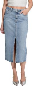 GUESS Женская экологичная миди-юбка Mila из денима, Wildcard