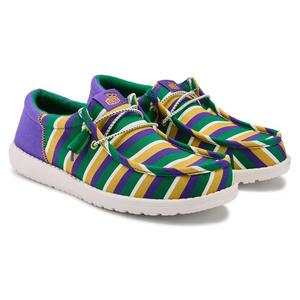 Туфли-слипоны Wally Funk Mardi Gras от Heydude, green/multi