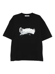 Футболка из органического хлопка с логотипом Études Studio, черный