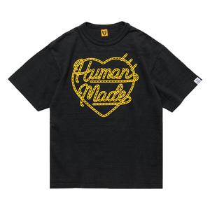 Футболка с рисунком, созданным человеком, № 01 Черная