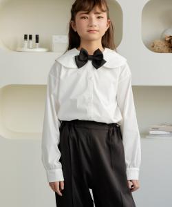 Блузка с длинными рукавами и лентой Chil2, цвет White