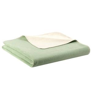 Плед Biederlack Doubleface, 200 см цвет mint/ecru