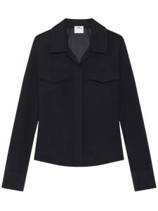 Рубашка из хлопка Courrèges, черный