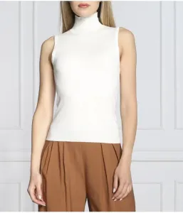 Блуза slim fit Guess Jeans, кремовый