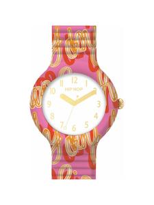 Hip Hop Аналоговые часы Logomania белые