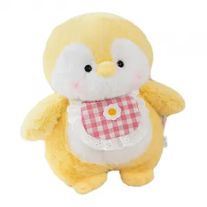 Плюшевая кукла Chibi Bib Penguin Baby, супер милый аквариум, животные нагрудники маленькие пингвины Tak Bebe, желтый