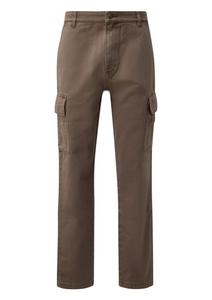 Обычные брюки-карго QS, коричневый