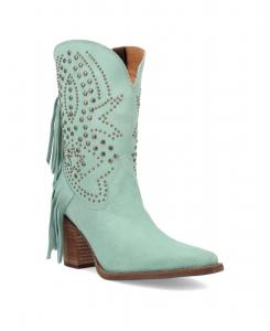 Женские замшевые ботильоны Star Power Dingo, Mint