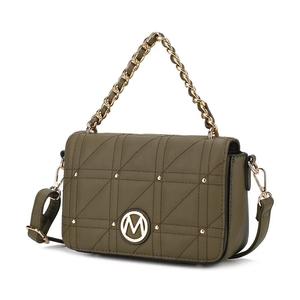 Коллекция MKF Женская сумка на плечо Arabella из веганской кожи от Mia K MKF Collection, черный