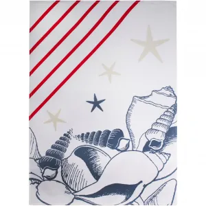 Полотенце кухонное лепное «Nautica», (набор, 3 шт.) Stuco, белый/синий/красный