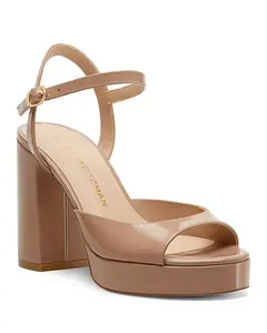 Женские сандалии на платформе Dayna II Stuart Weitzman, бежевый