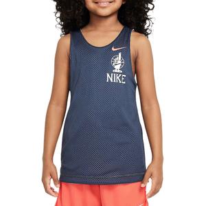 Nike Майка SS25 белый/синий Teenagers