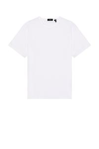 Точная хлопковая футболка Theory, white