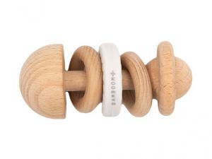 Погремушка деревянная 4м+ БАМБУК Bamboom